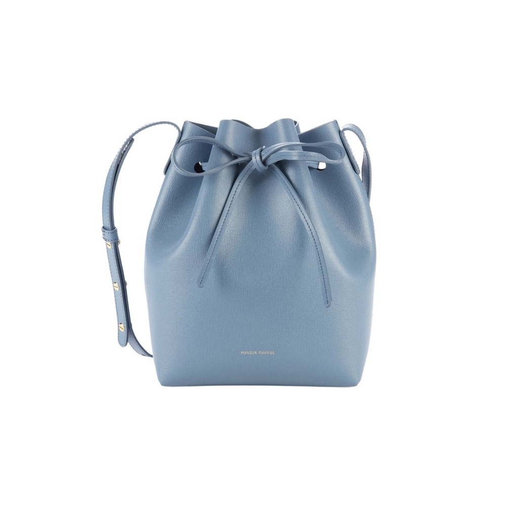 Mansur Gavriel Mini Bucket Bag Saffiano - Picture 11 of 13